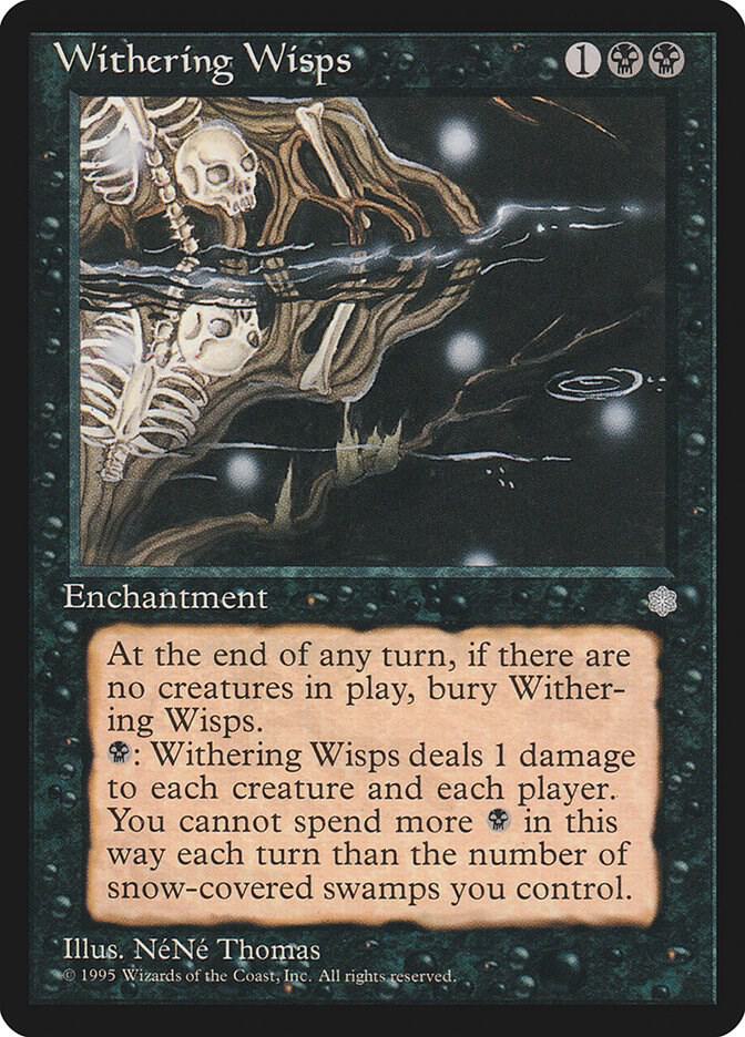 Withering Wisps card from Ice Age