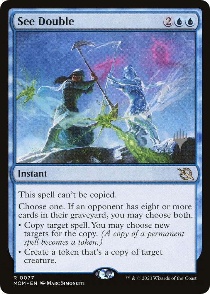 See Double 77 card from Promo Pack: March of the Machine