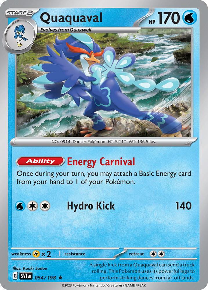 Quaquaval 054/198 card from Deck Exclusives