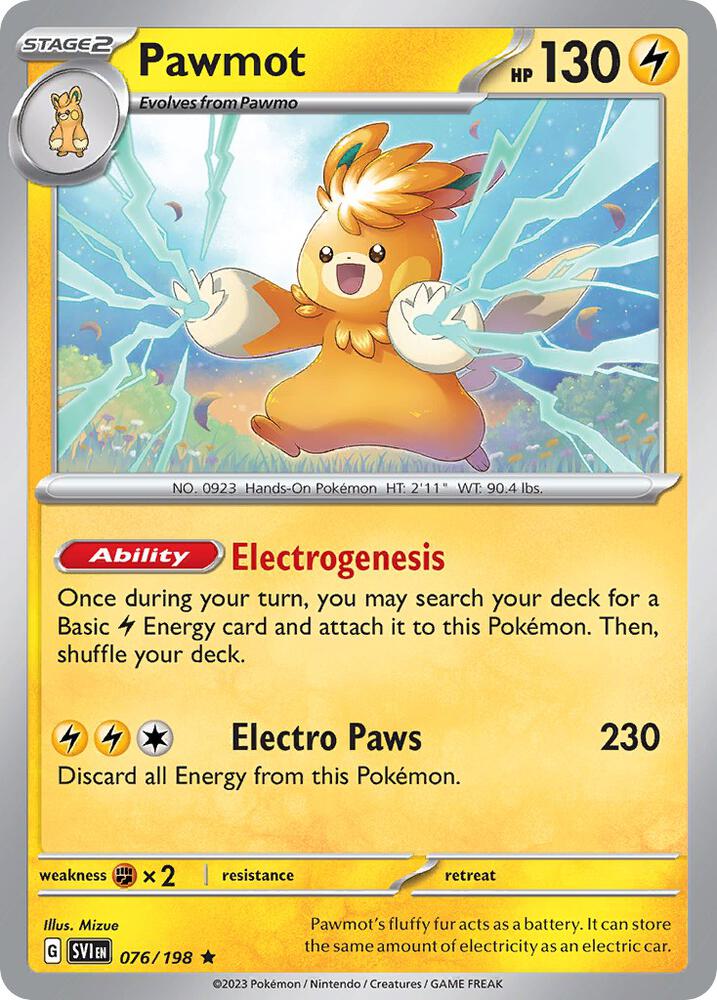 Pawmot 076/198 card from Deck Exclusives