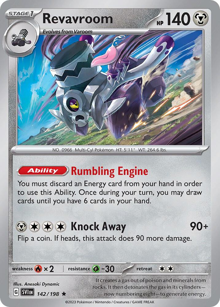 Revavroom 142/198 card from Deck Exclusives