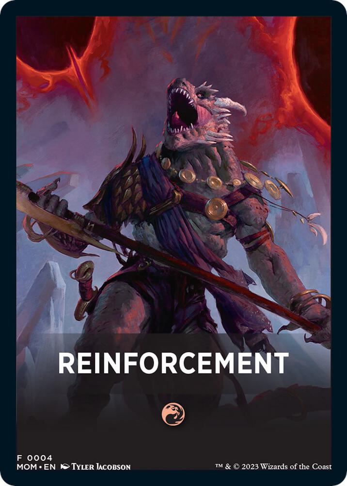 Reinforcement Theme Card 4 card from March of the Machine