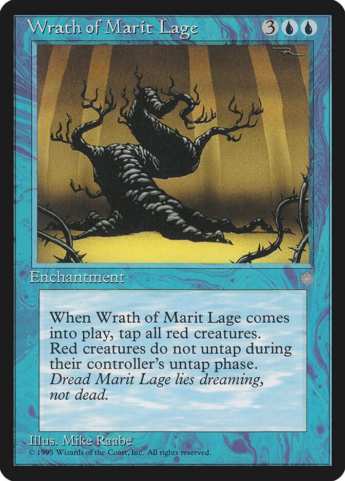 Wrath of Marit Lage card from Ice Age