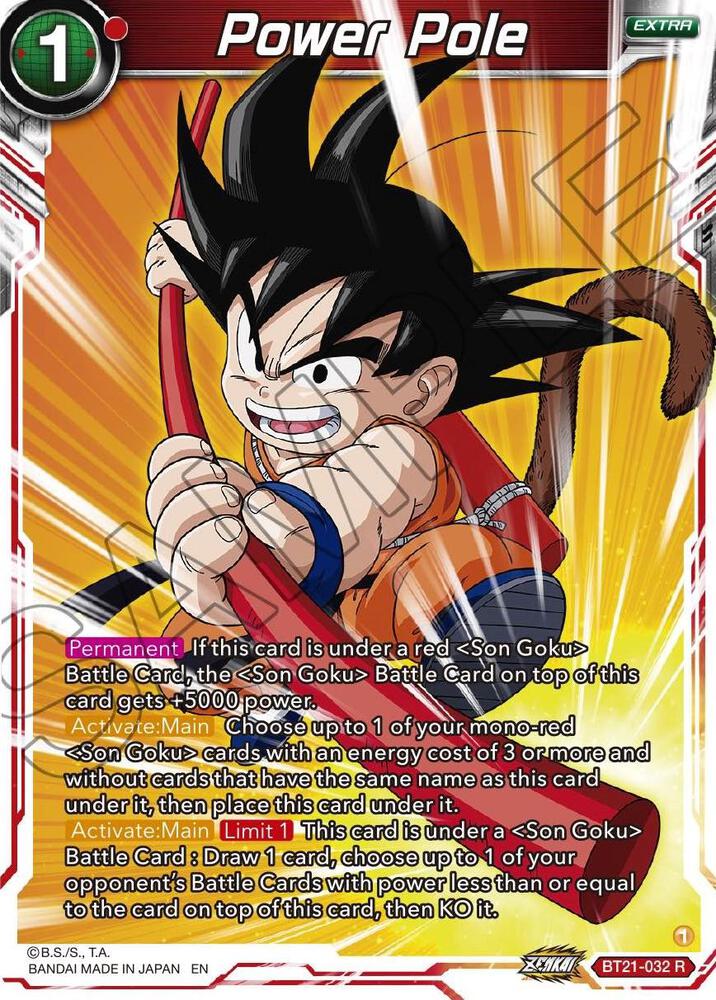 Power Pole BT21-032 card from Wild Resurgence