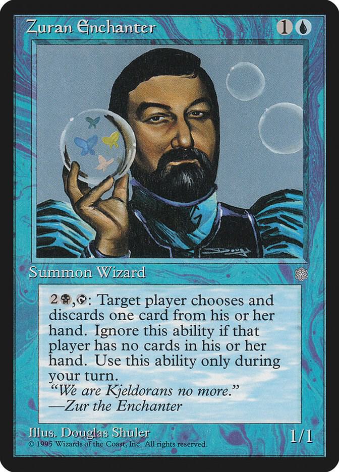 Zuran Enchanter card from Ice Age