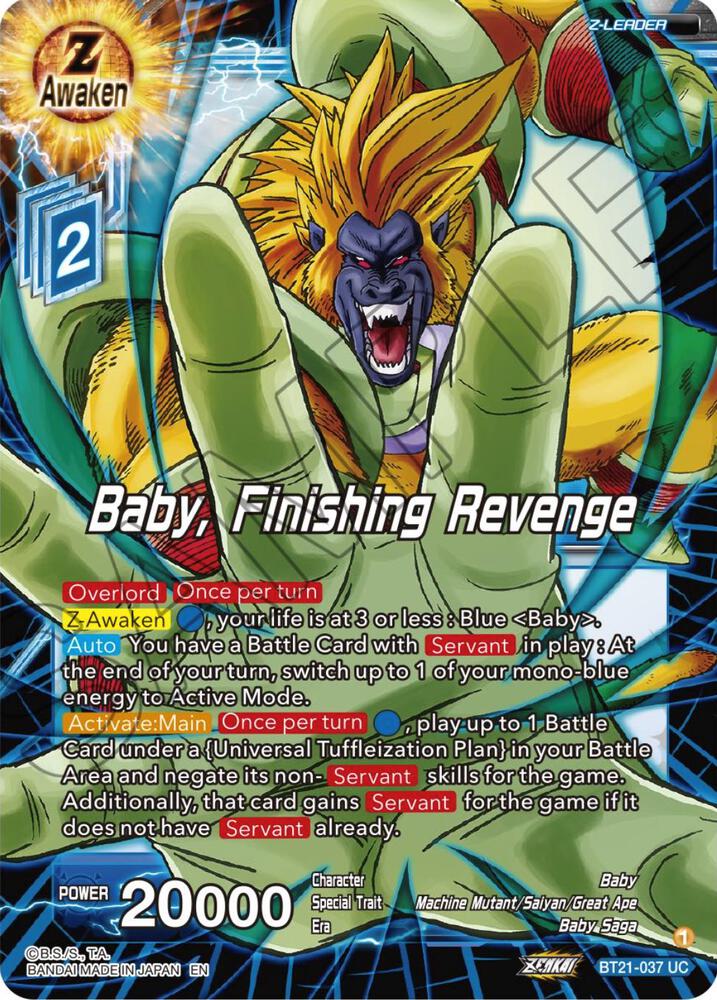 Baby, Finishing Revenge BT21-037 card from Wild Resurgence