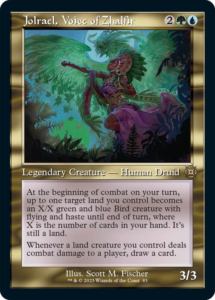 Jolrael, Voice of Zhalfir (Retro Frame) 83 card from March of the Machine: The Aftermath