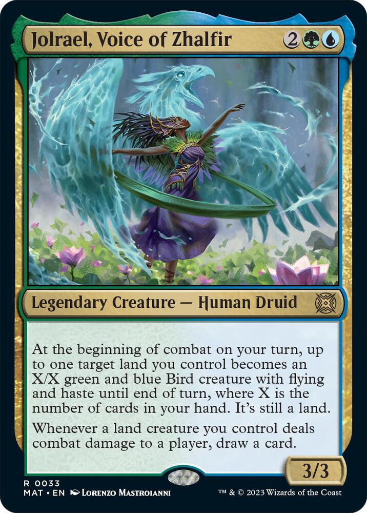 Jolrael, Voice of Zhalfir 33 card from March of the Machine: The Aftermath