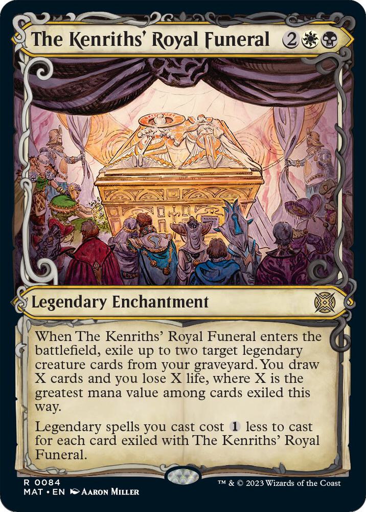 The Kenriths' Royal Funeral (Showcase) 84 card from March of the Machine: The Aftermath