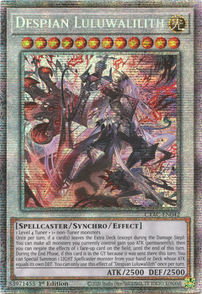 Despian Luluwalilith (Starlight Rare) CYAC-EN042 card from Cyberstorm Access