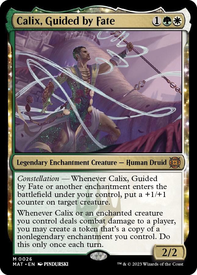 Calix, Guided by Fate 26 card from March of the Machine: The Aftermath