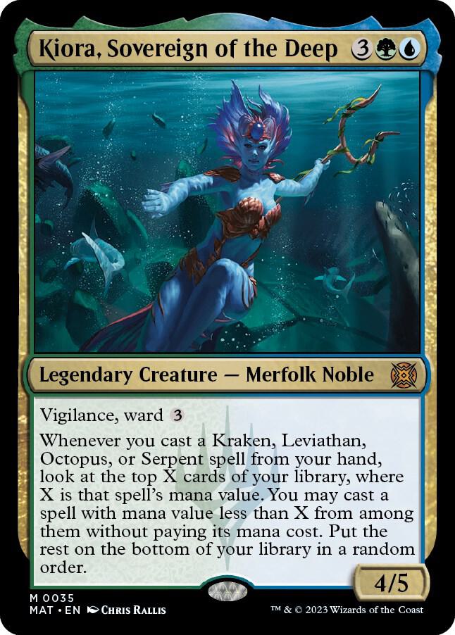 Kiora, Sovereign of the Deep 35 card from March of the Machine: The Aftermath