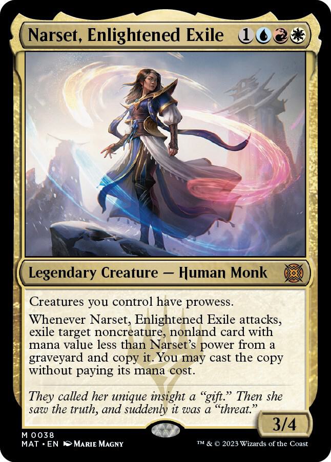 Narset, Enlightened Exile 38 card from March of the Machine: The Aftermath