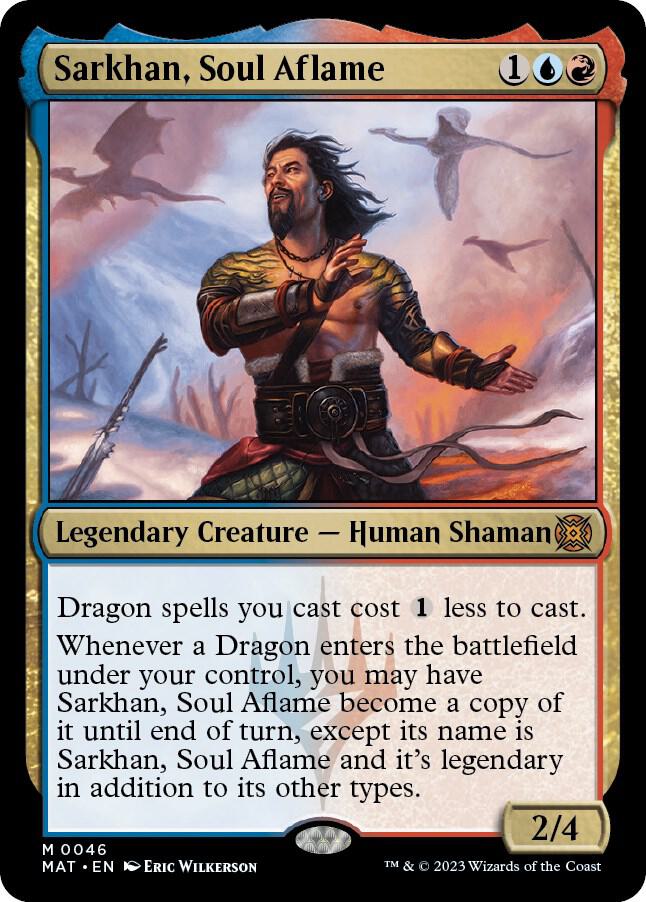 Sarkhan, Soul Aflame 46 card from March of the Machine: The Aftermath