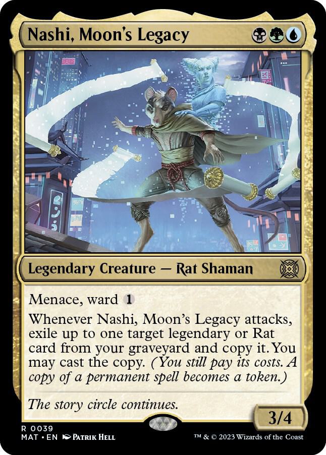 Nashi, Moon's Legacy 39 card from March of the Machine: The Aftermath