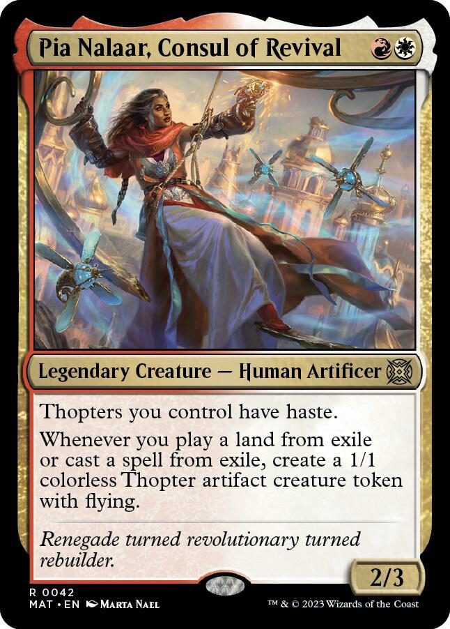Pia Nalaar, Consul of Revival 42 card from March of the Machine: The Aftermath