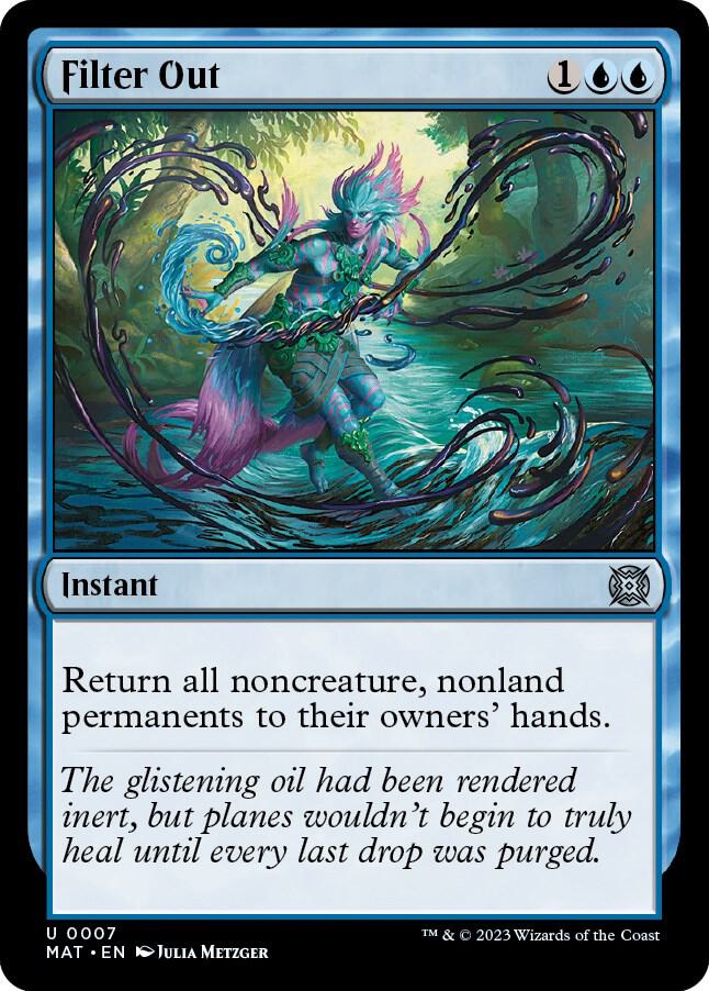Filter Out 7 card from March of the Machine: The Aftermath