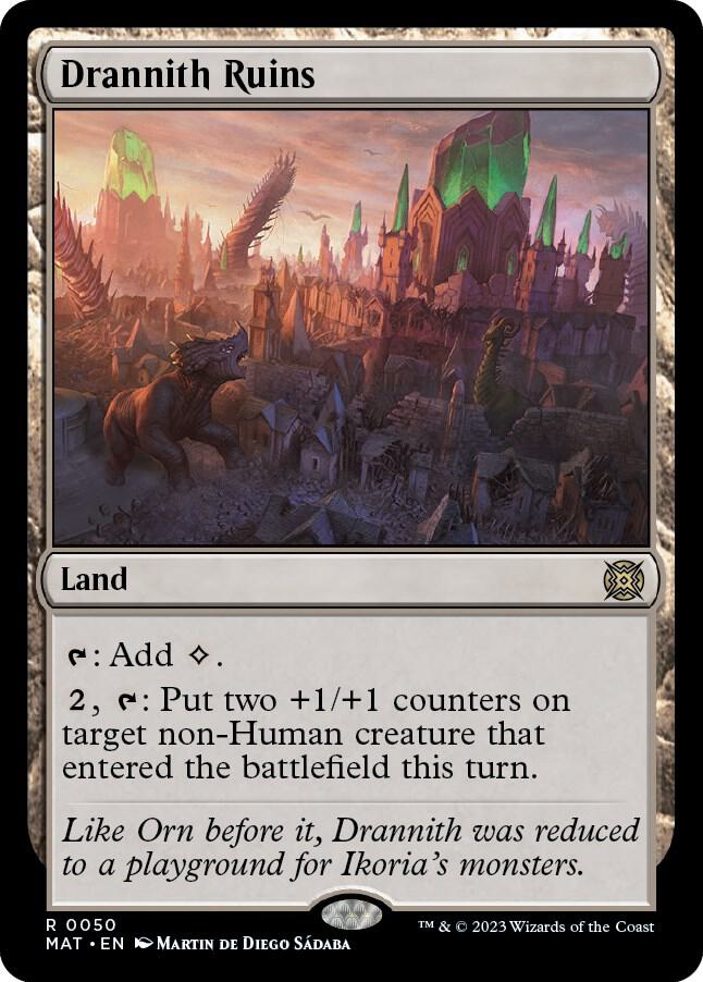 Drannith Ruins 50 card from March of the Machine: The Aftermath