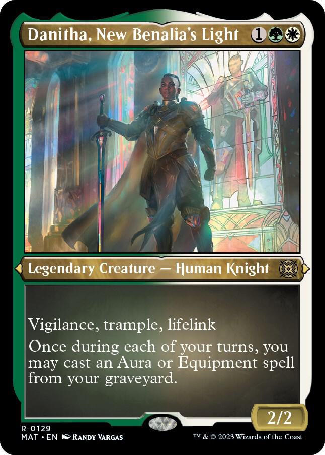 Danitha, New Benalia's Light (Foil Etched) 129 card from March of the Machine: The Aftermath