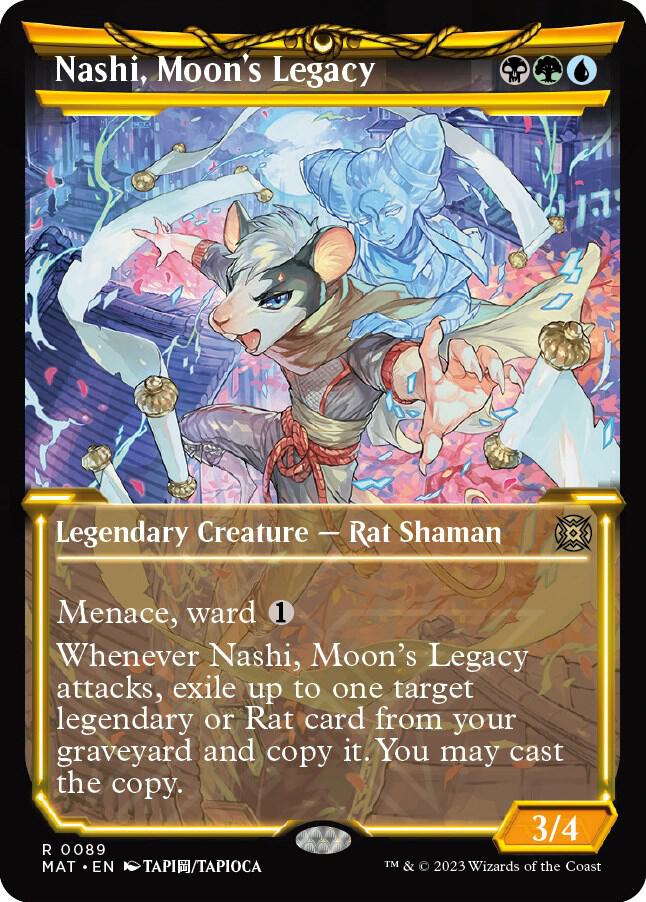 Nashi, Moon's Legacy (Showcase) 89 card from March of the Machine: The Aftermath