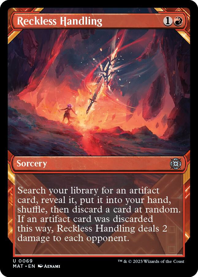 Reckless Handling (Showcase) 69 card from March of the Machine: The Aftermath