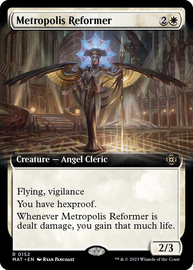 Metropolis Reformer (Extended Art) 152 card from March of the Machine: The Aftermath