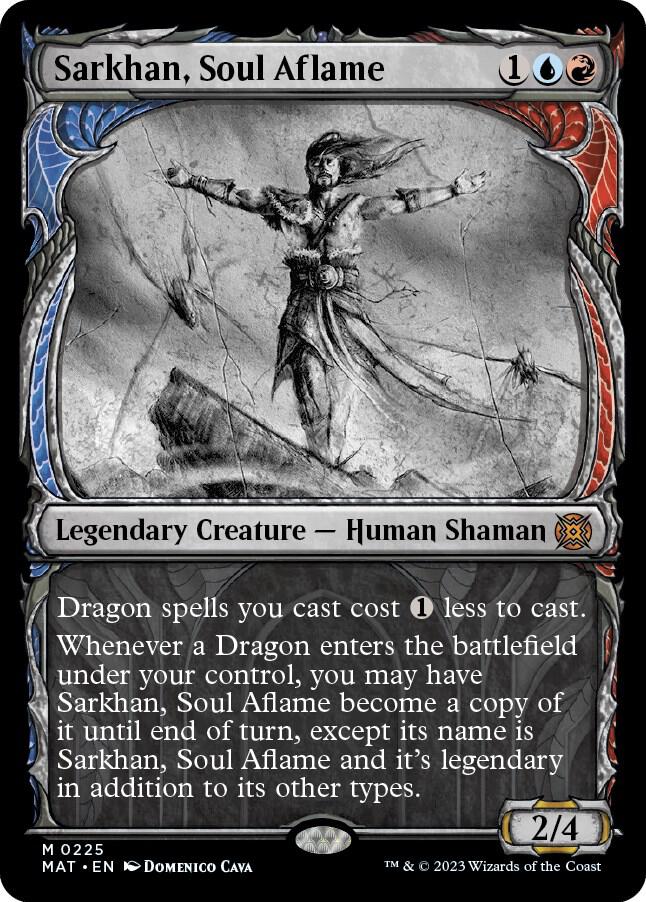 Sarkhan, Soul Aflame (Halo Foil) 225 card from March of the Machine: The Aftermath