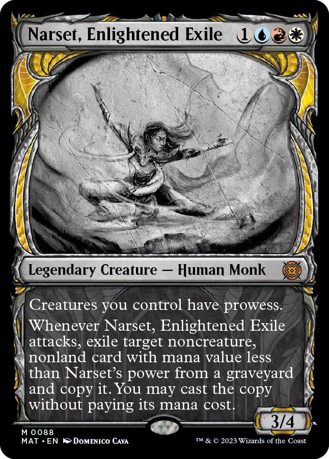 Narset, Enlightened Exile (Showcase) 88 card from March of the Machine: The Aftermath