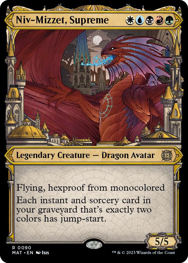 Niv-Mizzet, Supreme (Showcase) 90 card from March of the Machine: The Aftermath