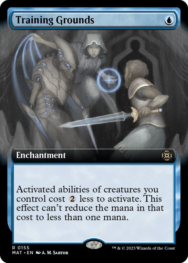 Training Grounds (Extended Art) 155 card from March of the Machine: The Aftermath