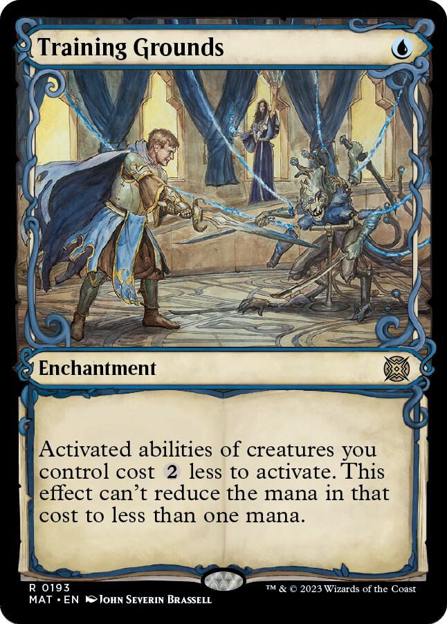Training Grounds (Halo Foil) 193 card from March of the Machine: The Aftermath