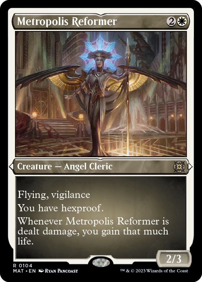 Metropolis Reformer (Foil Etched) 104 card from March of the Machine: The Aftermath