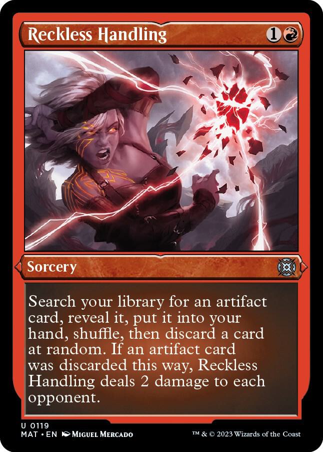 Reckless Handling (Foil Etched) 119 card from March of the Machine: The Aftermath