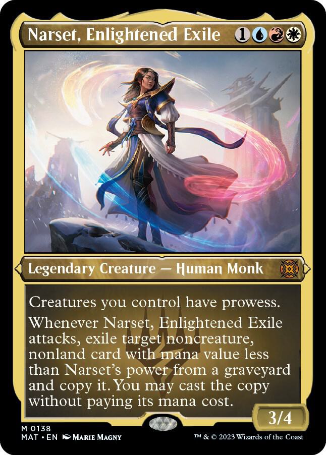 Narset, Enlightened Exile (Foil Etched) 138 card from March of the Machine: The Aftermath
