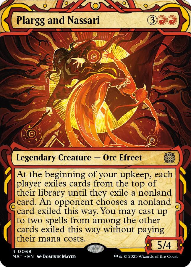 Plargg and Nassari (Showcase) 68 card from March of the Machine: The Aftermath
