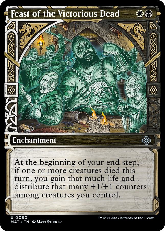 Feast of the Victorious Dead (Showcase) 80 card from March of the Machine: The Aftermath