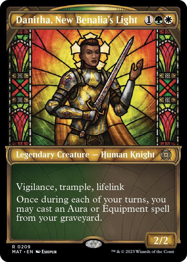 Danitha, New Benalia's Light (Halo Foil) 209 card from March of the Machine: The Aftermath