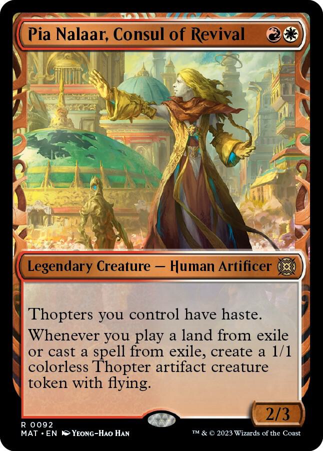 Pia Nalaar, Consul of Revival (Showcase) 92 card from March of the Machine: The Aftermath