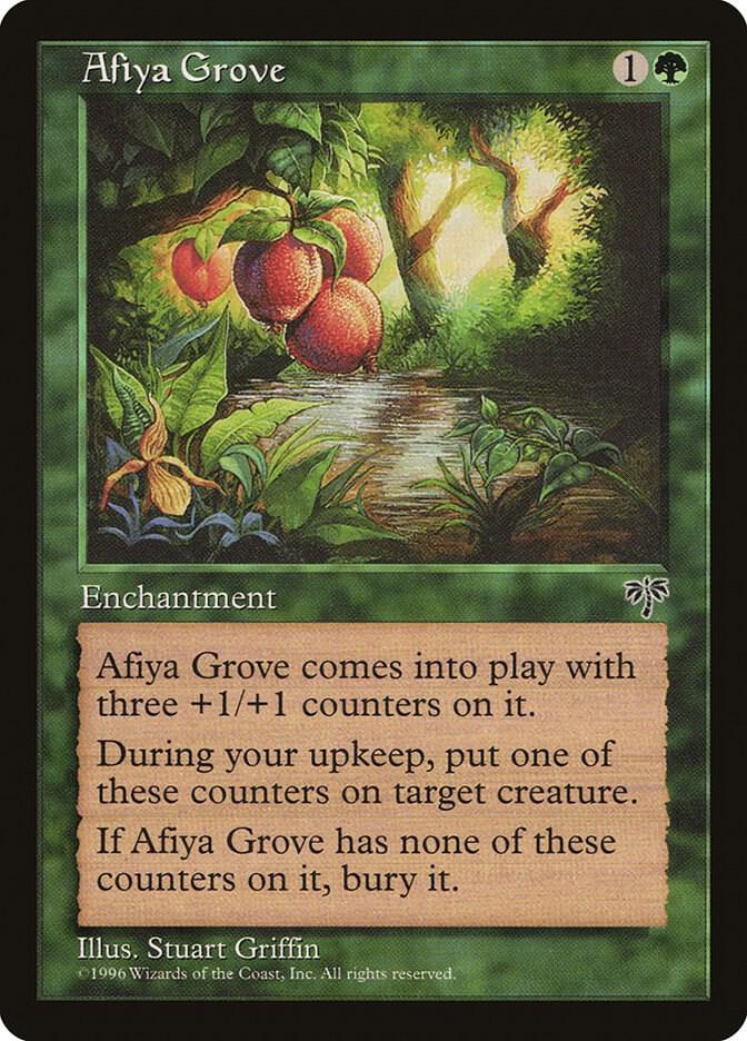 Afiya Grove card from Mirage