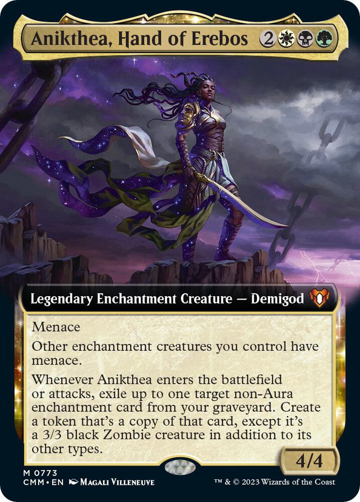 Anikthea, Hand of Erebos (Extended Art) 773 card from Commander Masters