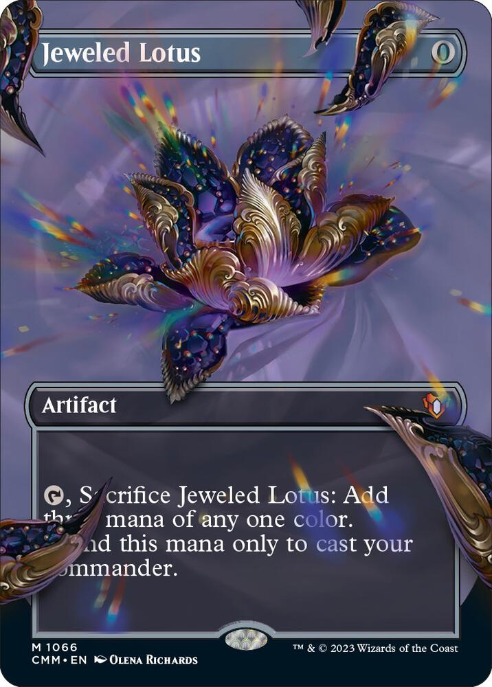 Jeweled Lotus (Textured Foil) 1066 card from Commander Masters