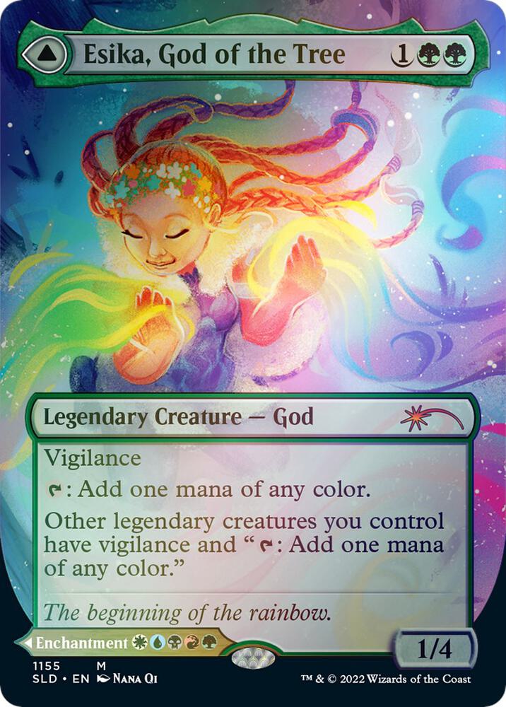 Esika, God of the Tree 1155 card from Secret Lair Drop Series
