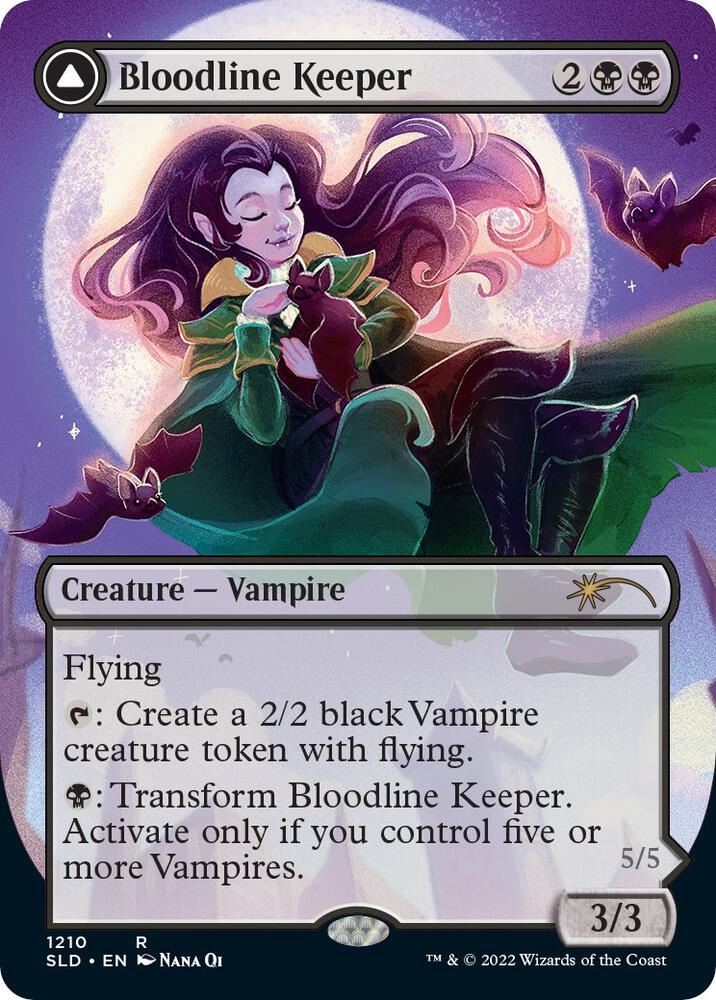 Bloodline Keeper (Display Commander) - Thick Stock 1210 card from Secret Lair Drop Series
