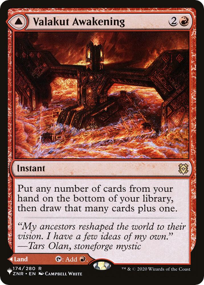 Valakut Awakening 174 card from The List Reprints