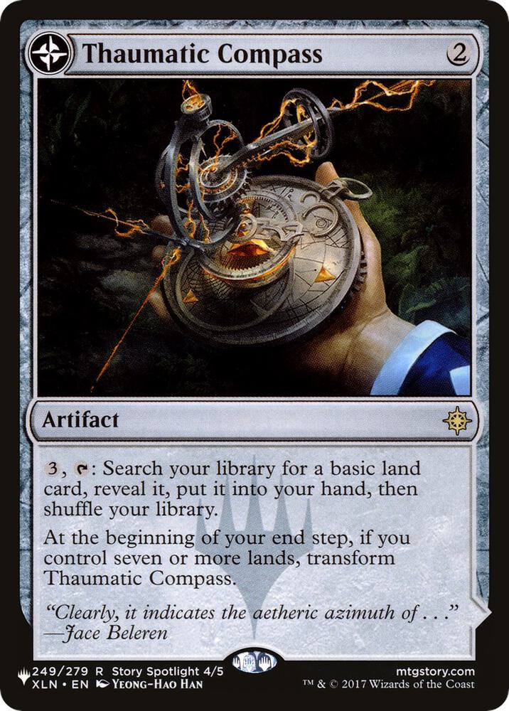 Thaumatic Compass 249 card from The List Reprints