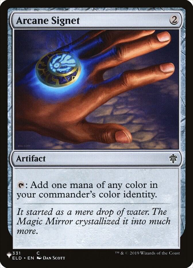 Arcane Signet (ELD) 331 card from The List Reprints