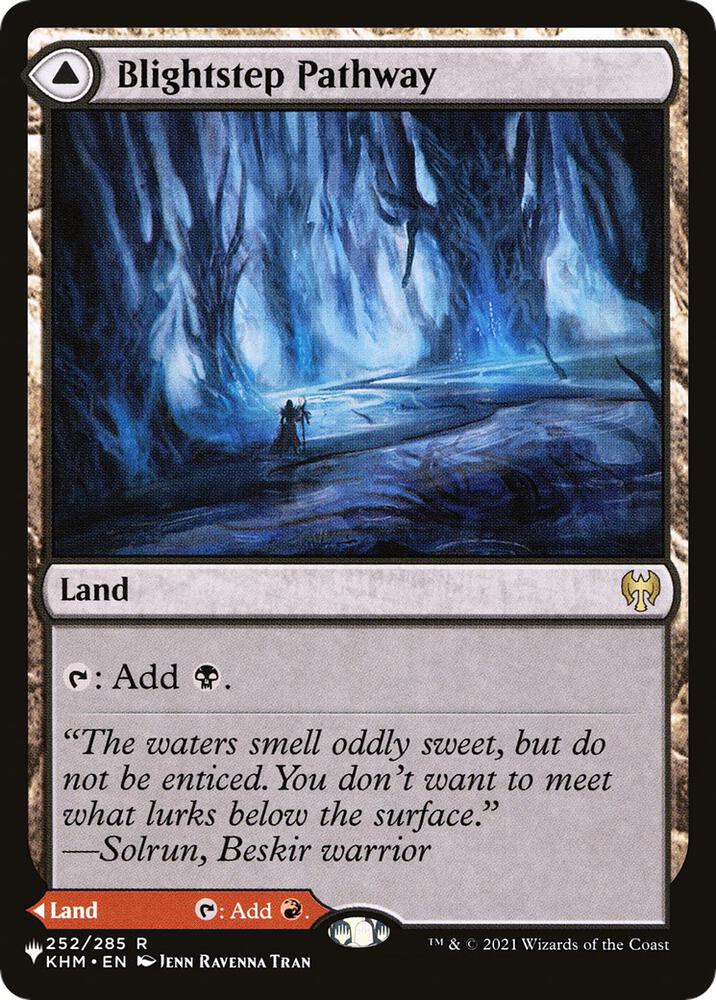 Blightstep Pathway 252 card from The List Reprints