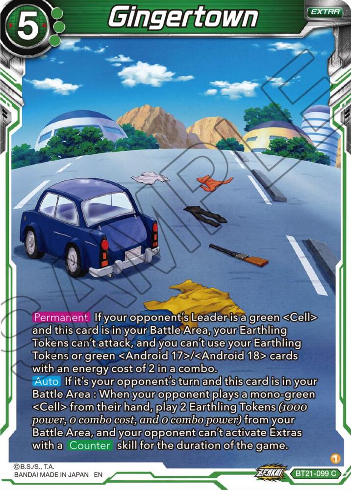 Gingertown BT21-099 card from Wild Resurgence