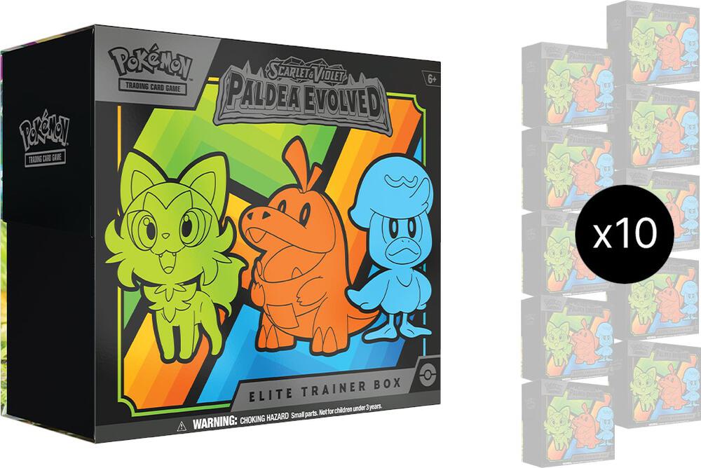 Paldea Evolved Elite Trainer Box Case card from SV02: Paldea Evolved