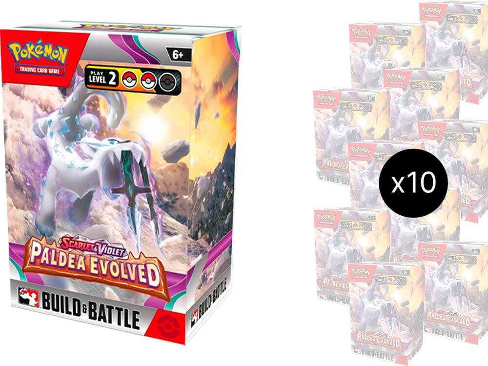 Paldea Evolved Build & Battle Box Display card from SV02: Paldea Evolved